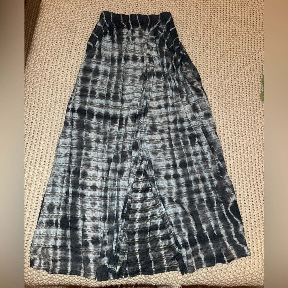 Billabong | Navy Tie Dye Maxi Wrap Skirt